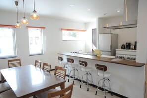 House, 2 Bedrooms, Non Smoking | Private kitchen | Fridge, microwave, stovetop, electric kettle - Sora I (Furano)