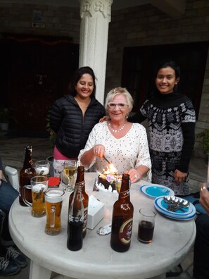 Birthday party area - Blue Planet Lodge (Pokhara)