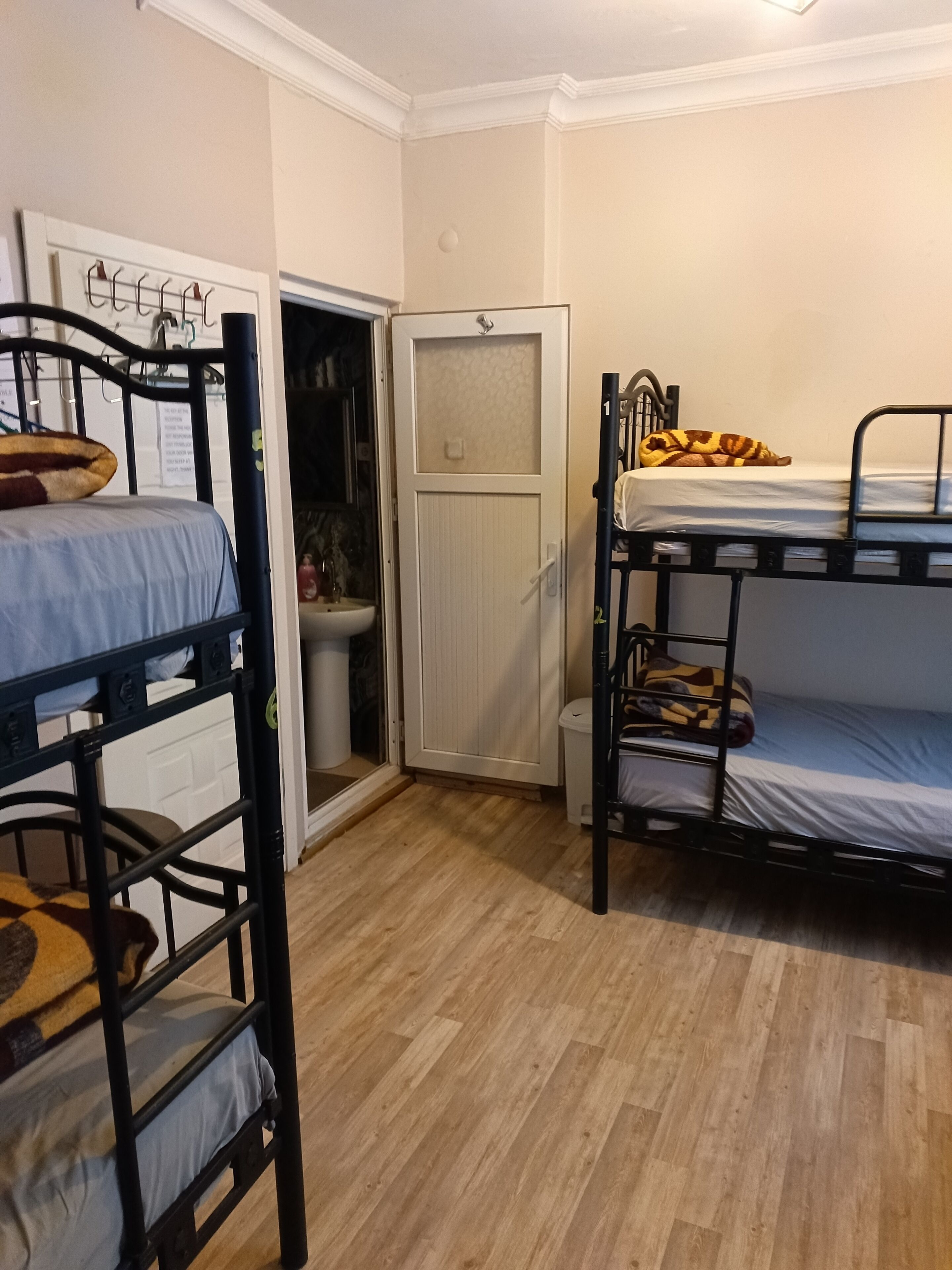 Shared Dormitory, Mixed Dorm | Meja, seterika/papan seterika, Wi-fi percuma, cadar katil 