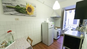 Leilighet | Eget kjøkken | Ovn, vannkoker og kaffekvern