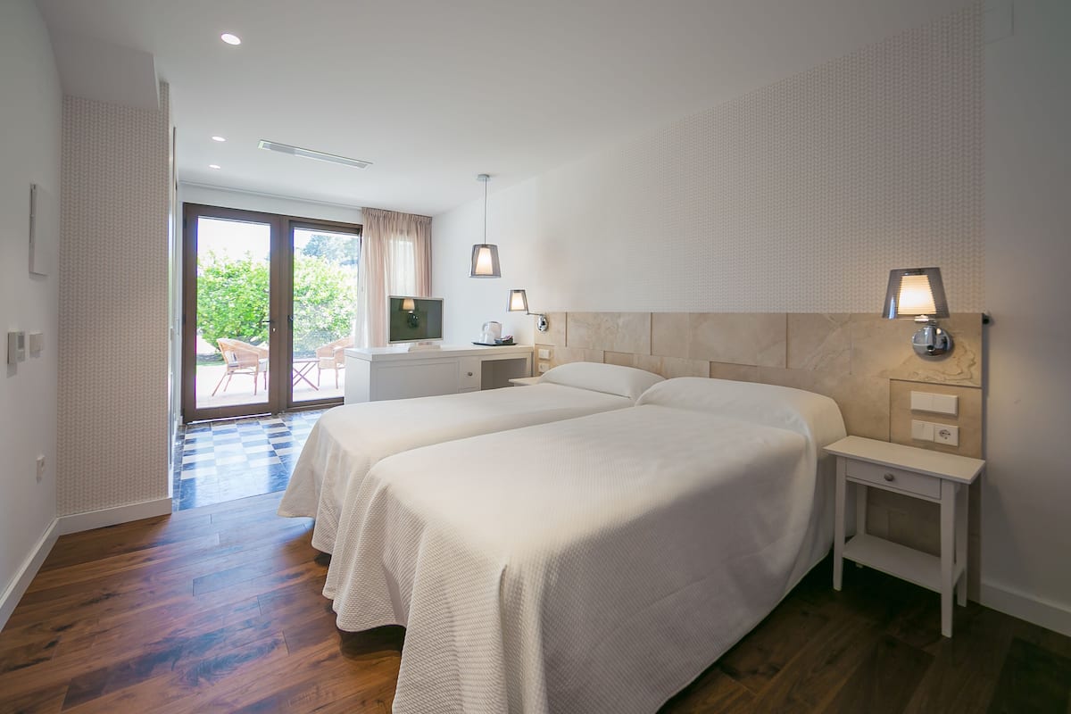 1 dormitorio, ropa de cama de alta calidad, colchones viscoelásticos
