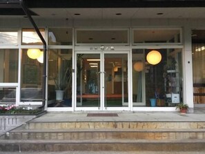 Fachada de la propiedad