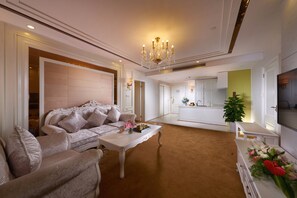 Living room - Manju Select Hotel(Hongqiao Hub National Exhibition Center Store) (Shanghai)