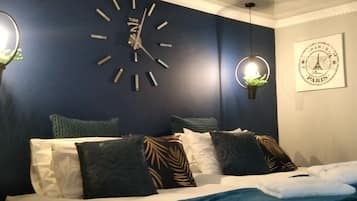 1 habitación, decoración personalizada, cortinas blackout y wifi gratis