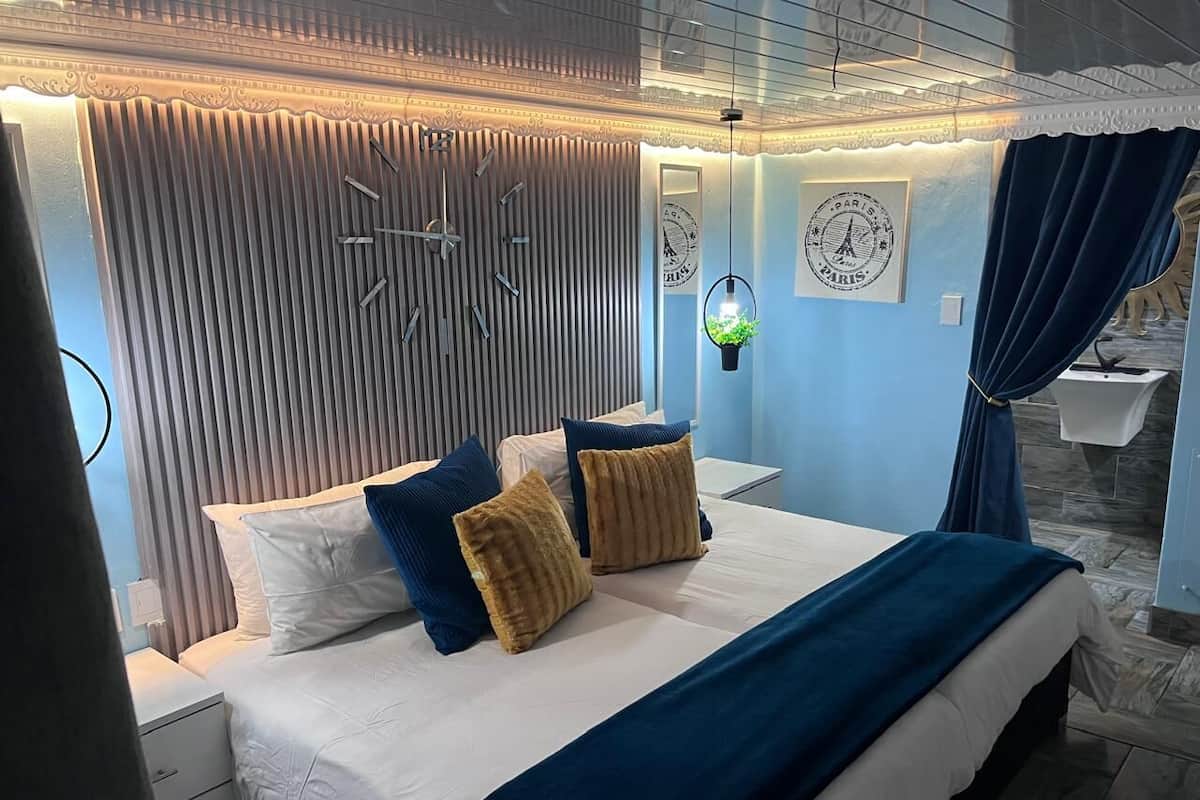 1 bedroom, blackout drapes, WiFi (free), individually decorated