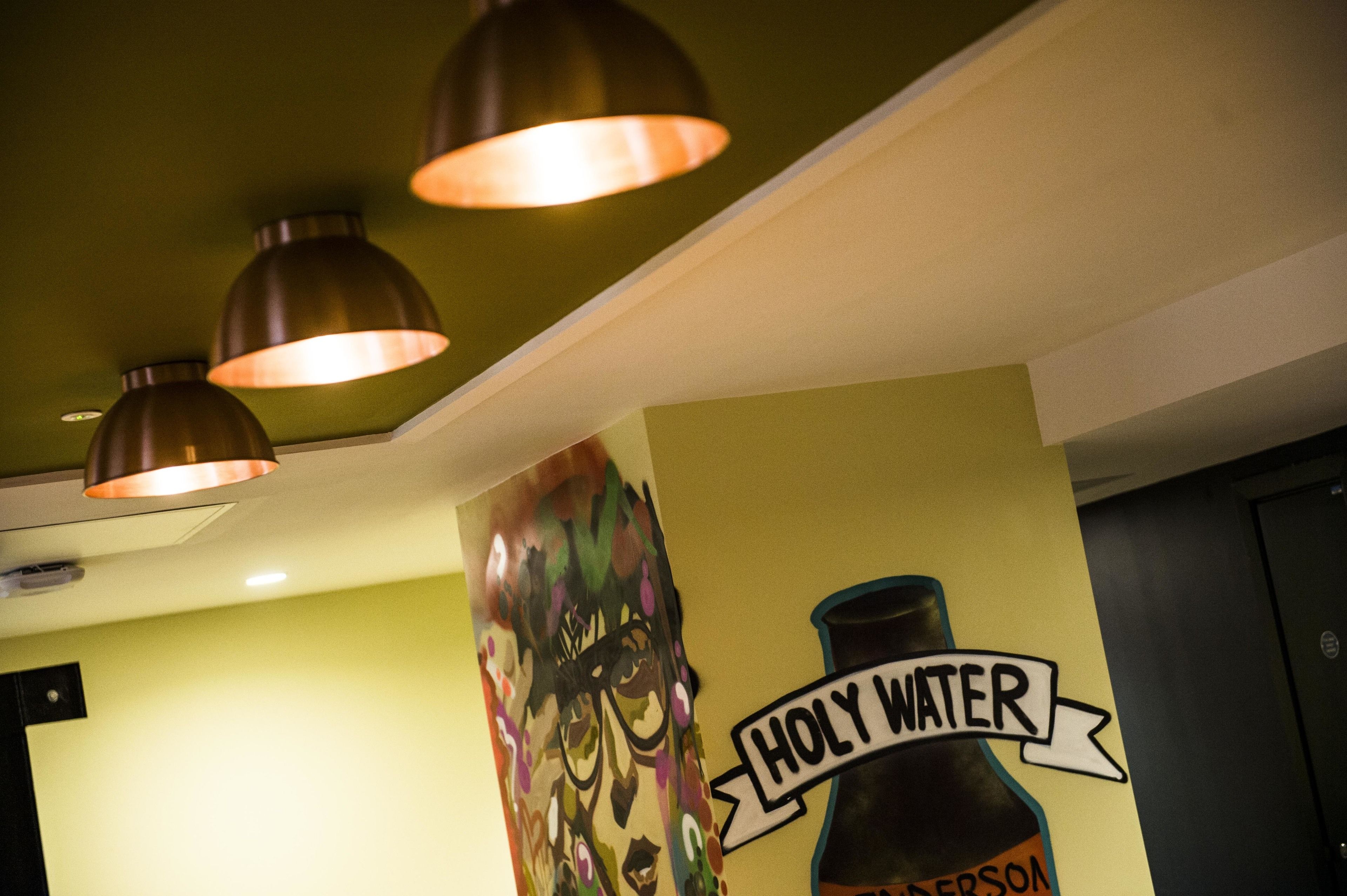 Sitteområde i lobbyen