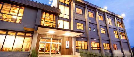 Front of property - evening/night