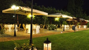 Área para banquetes al aire libre