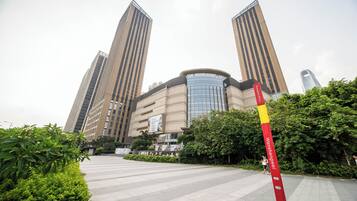 Fassade der Unterkunft