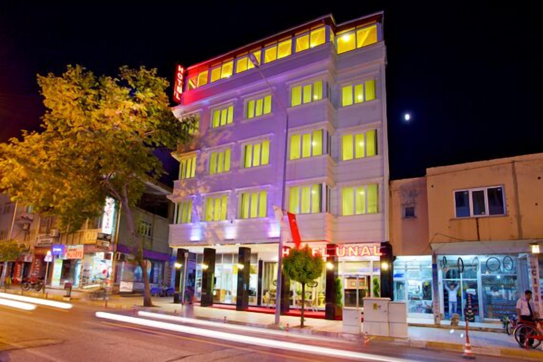 front of property – evening/night