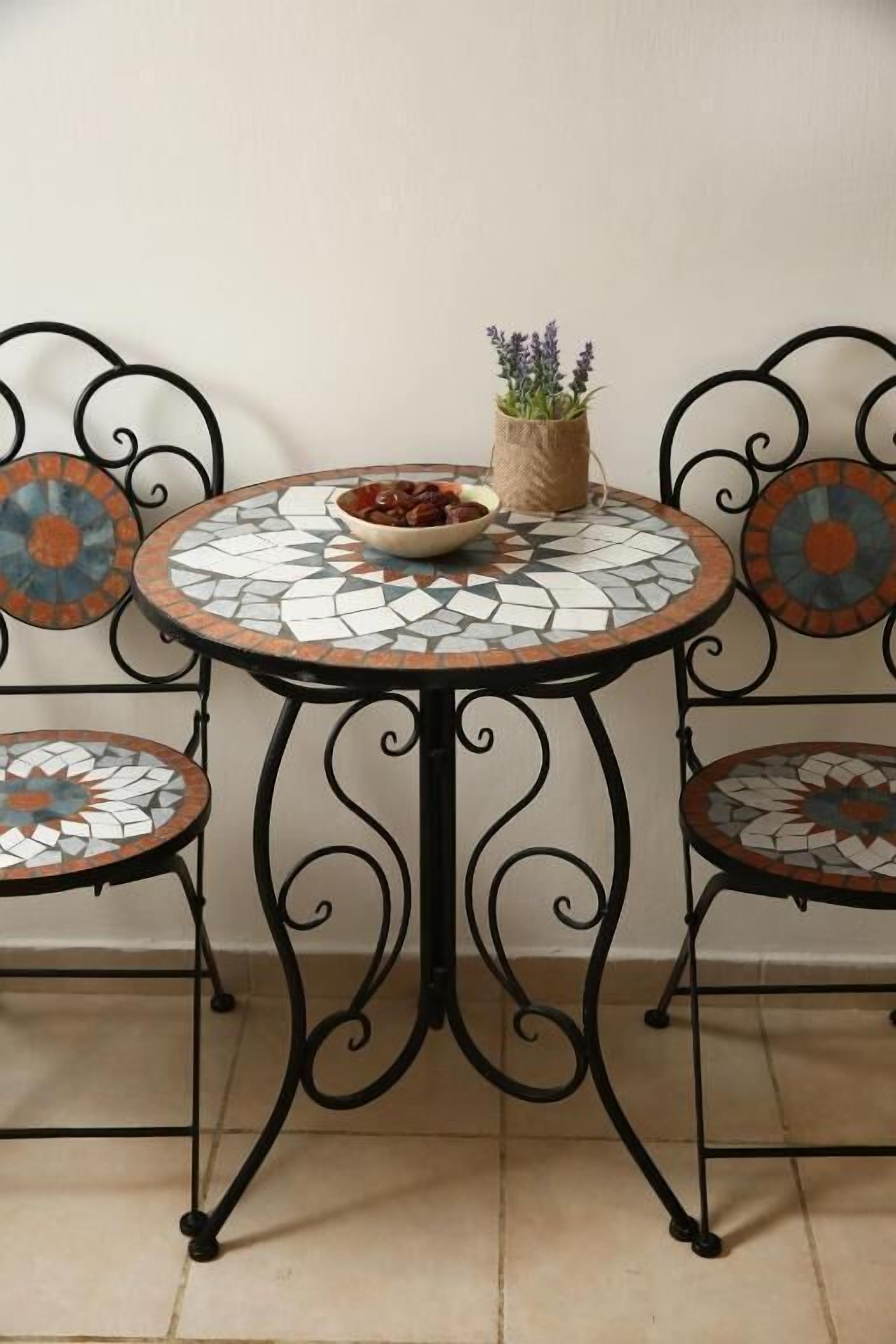 double room, garden area | terrace/patio