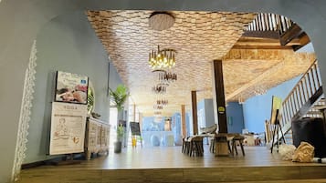 Sala de estar en el lobby