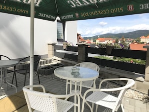 Terrace/patio - Penzion Hornička (Cesky Krumlov)