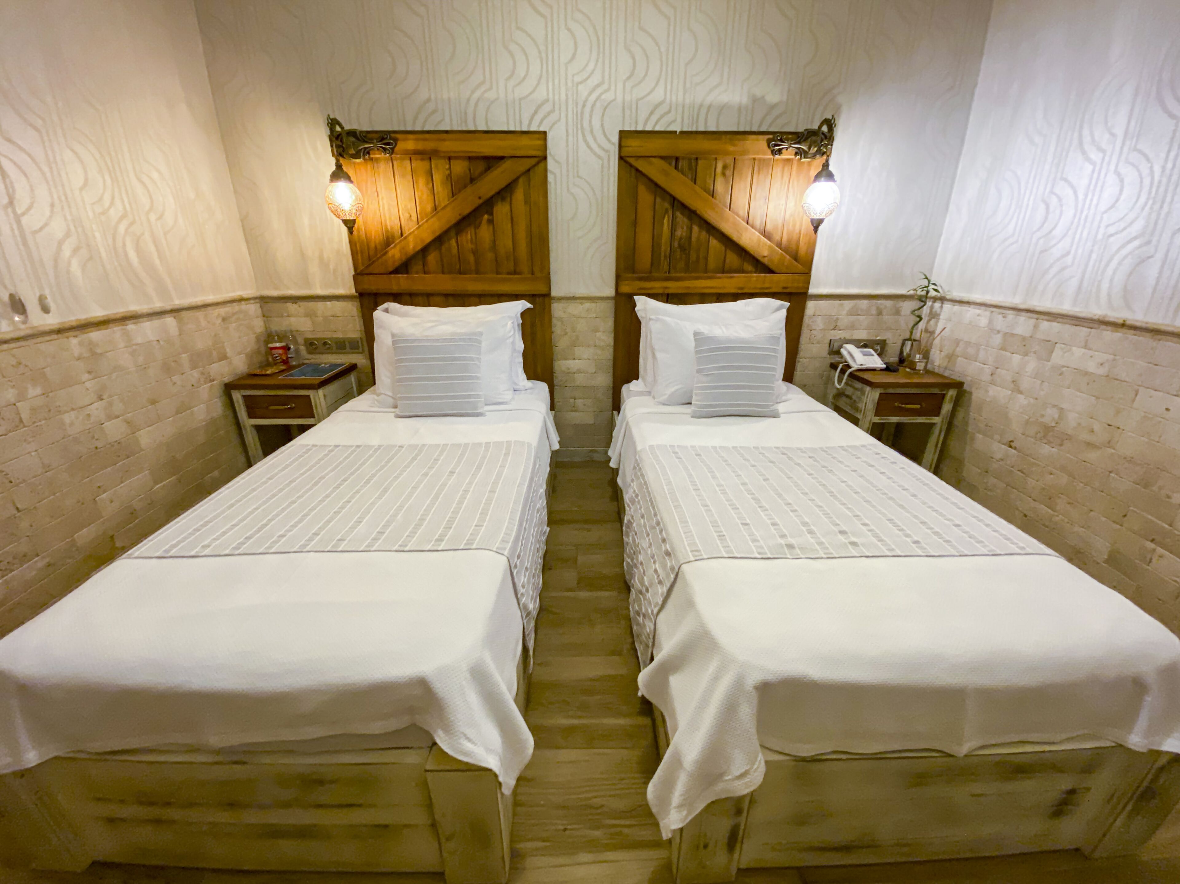 standard twin bed | minibar, soundproofing, iron/ironing board, free wifi