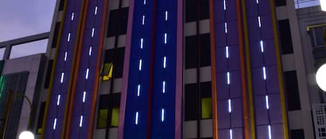 Front of property - evening/night