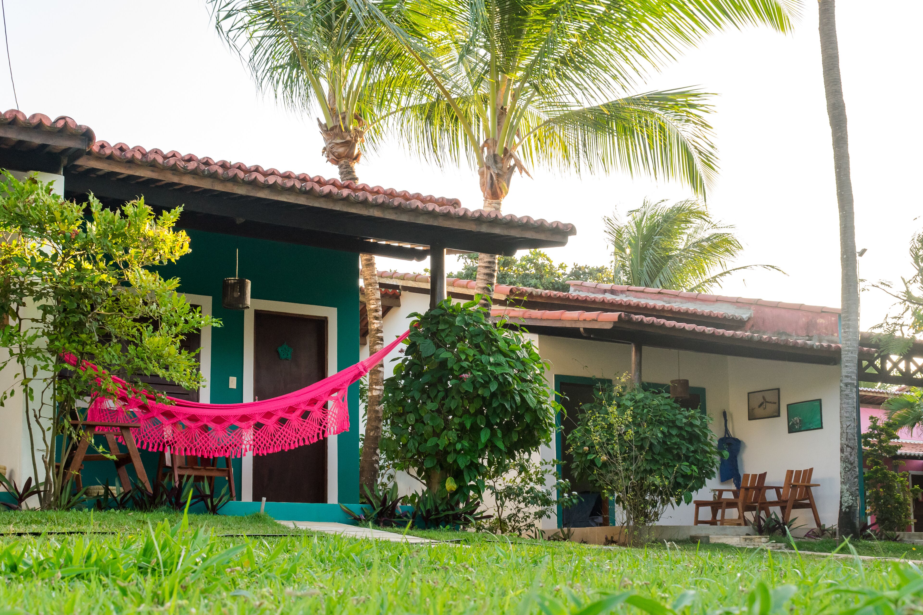 Habitación básica doble | Terraza o patio