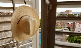 Superior Studio, Patio, Sea View | Iron/ironing board, free cribs/infant beds, free WiFi, bed sheets