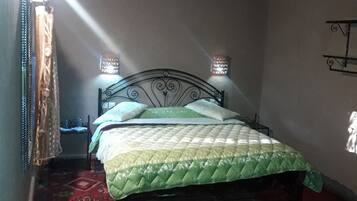 Minibar, desk, blackout drapes, free WiFi