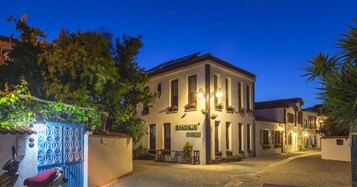 Front of property - evening/night