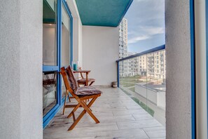 Appartamento Comfort, 1 camera da letto, accessibile ai disabili, vista cortile | Balcone