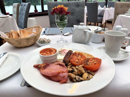 Breakfast meal. The Waterfront Hotel & Bistro