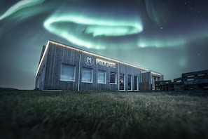 Front of property – evening/night