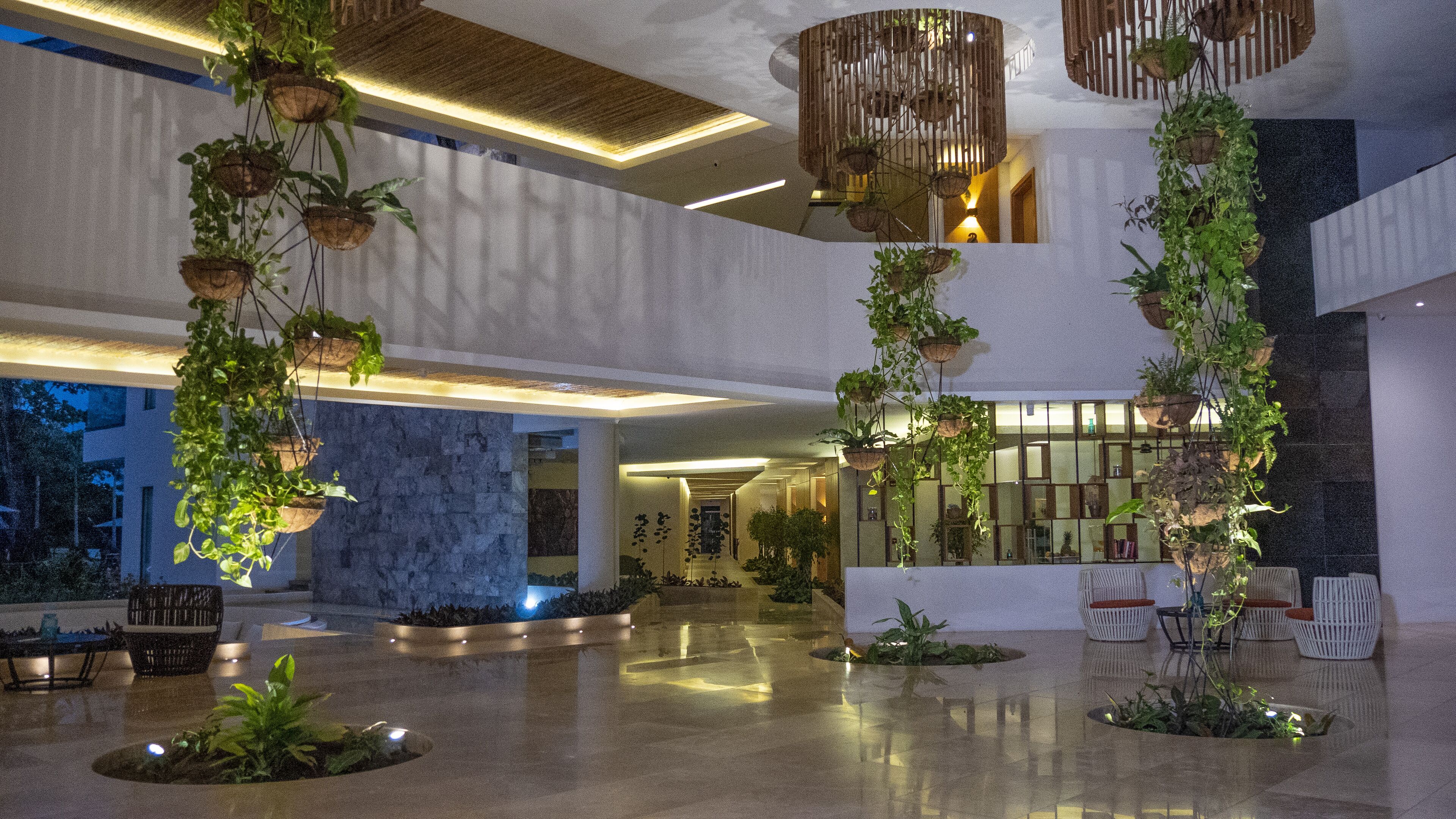 Lobby sitting area