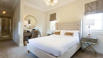 Deluxe Double Room | Premium bedding, memory foam beds, desk, iron/ironing board