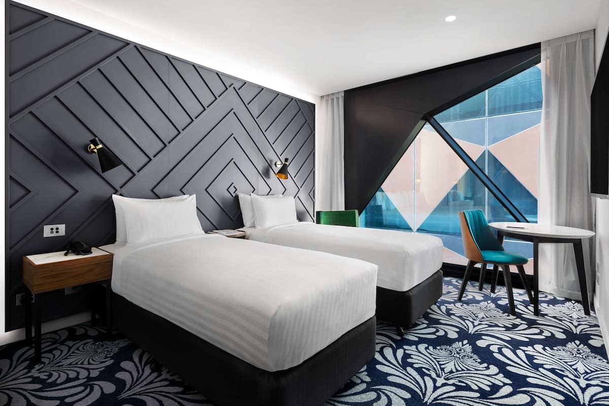 1 chambre, literie de qualité supérieure, couette en duvet d'oie
