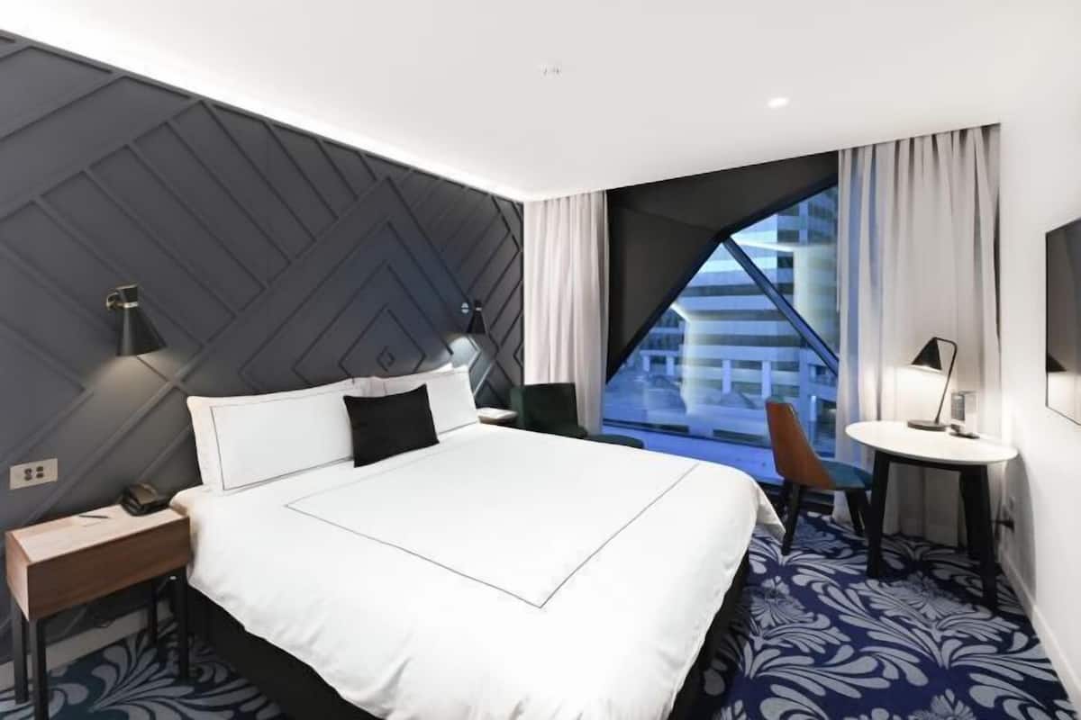 1 chambre, literie de qualité supérieure, couette en duvet d'oie