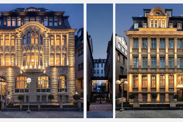 Façade de lâhĂ©bergement - soirĂ©e/nuit