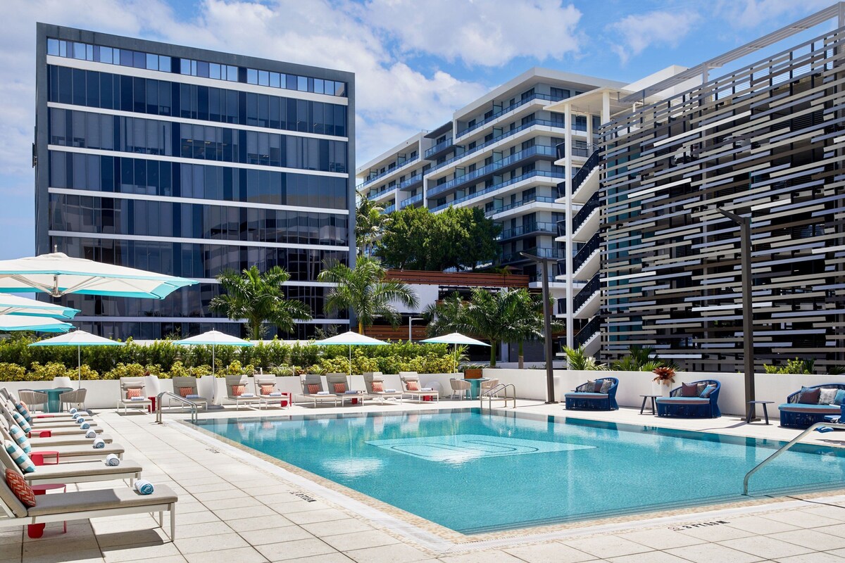 마이애미 가든 (FL) Aloft Miami Aventura 호텔 객실