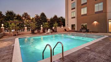 Seasonal outdoor pool