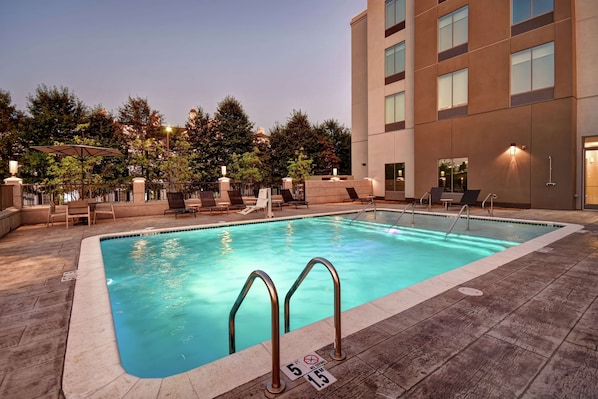 Seasonal outdoor pool