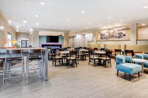 Free daily self-service breakfast 