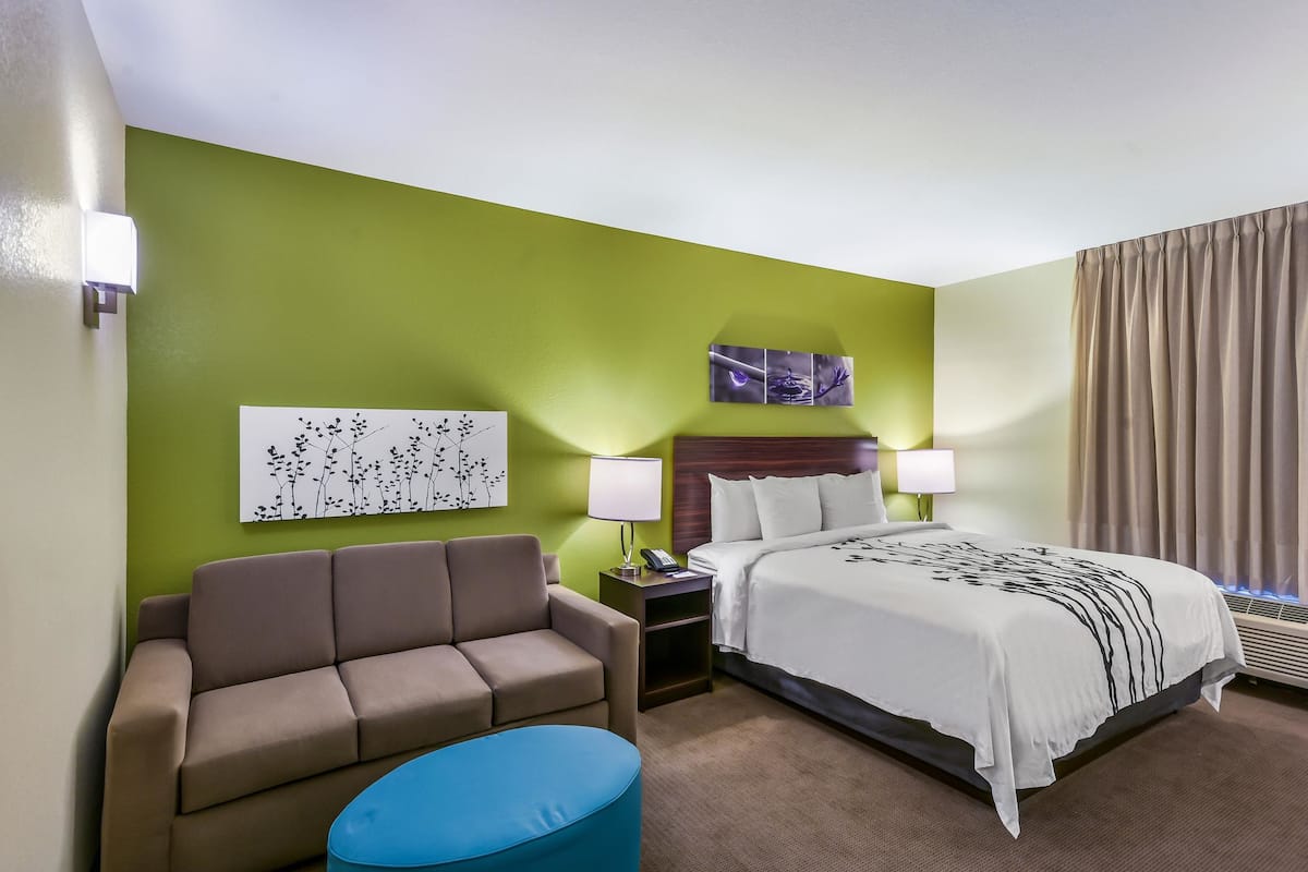 Suite, 1 King Bed with Sofa bed, Non Smoking