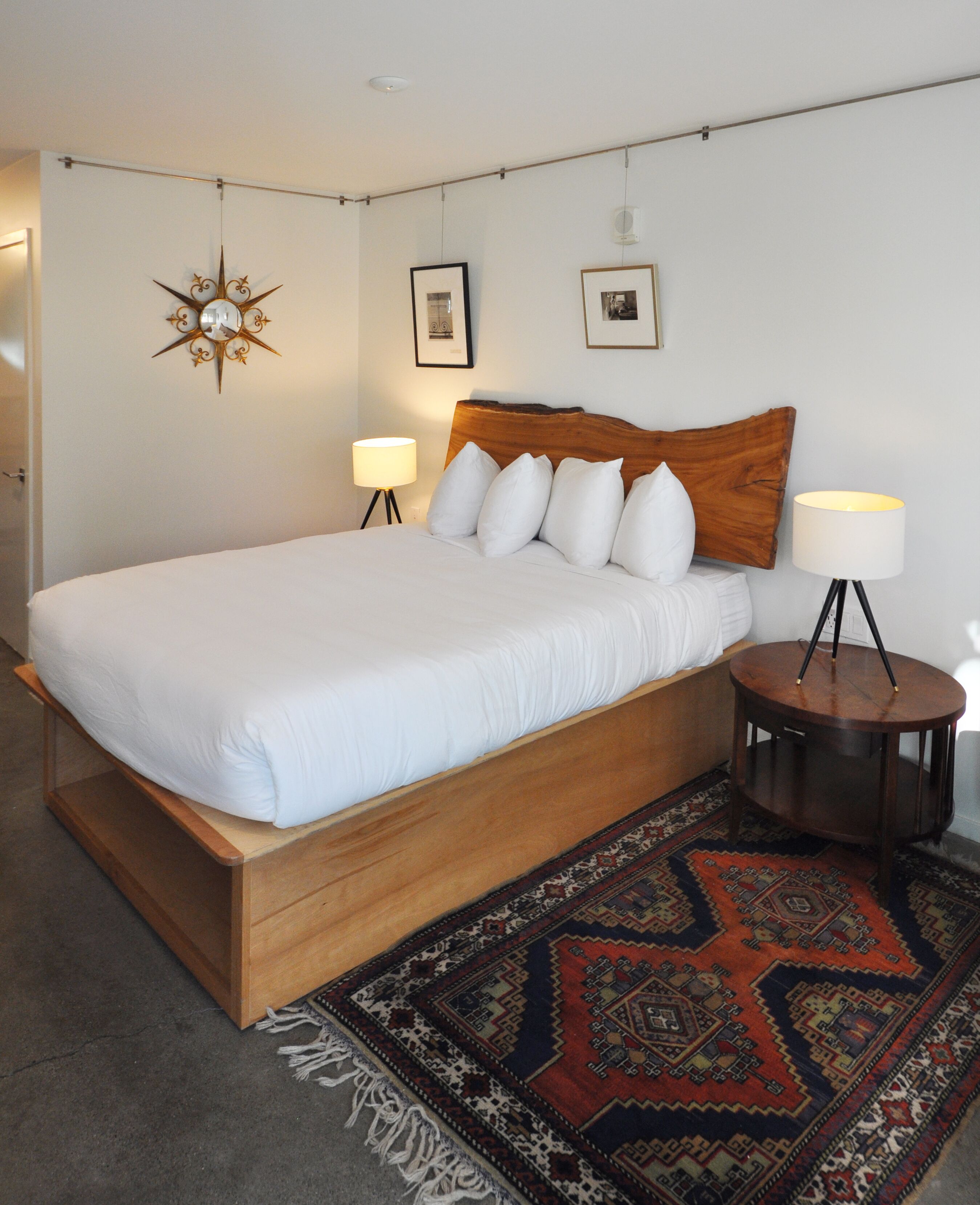 Astro Queen | Premium bedding, down comforters, memory foam beds, minibar
