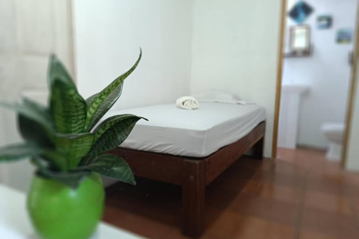 Basic Single Room, 1 Twin Bed | Laptop workspace, WiFi (free), bed sheets