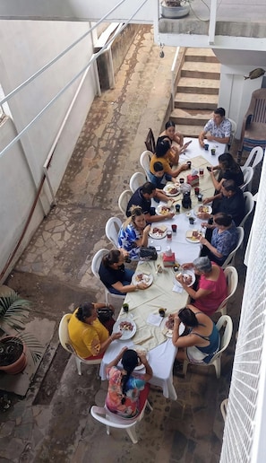 Restaurant - Hostal Ruinas de San Sebastian - Hostel (León)