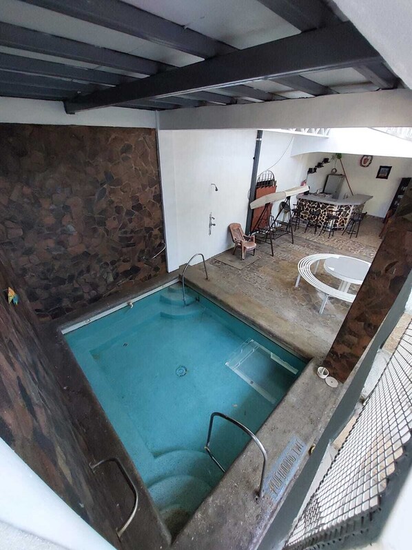 Terrace/patio - Hostal Ruinas de San Sebastian - Hostel (León)