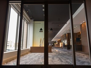 Entrée de l’hébergement