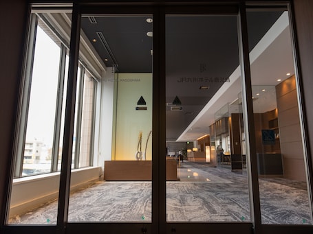 Property entrance. JR KYUSHU HOTEL Kagoshima