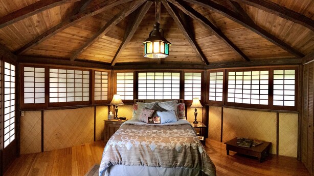 Romantisk enkeltrom, 1 queensize-seng (Japanese Tea House)