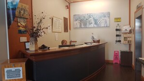 Reception - Wild Zebra Backpackers (Wellington)