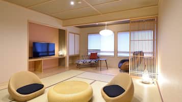 客房 (Japanese-style room, 14 tatami mats) | 房內夾萬、獨特裝修、免費 Wi-Fi、床單