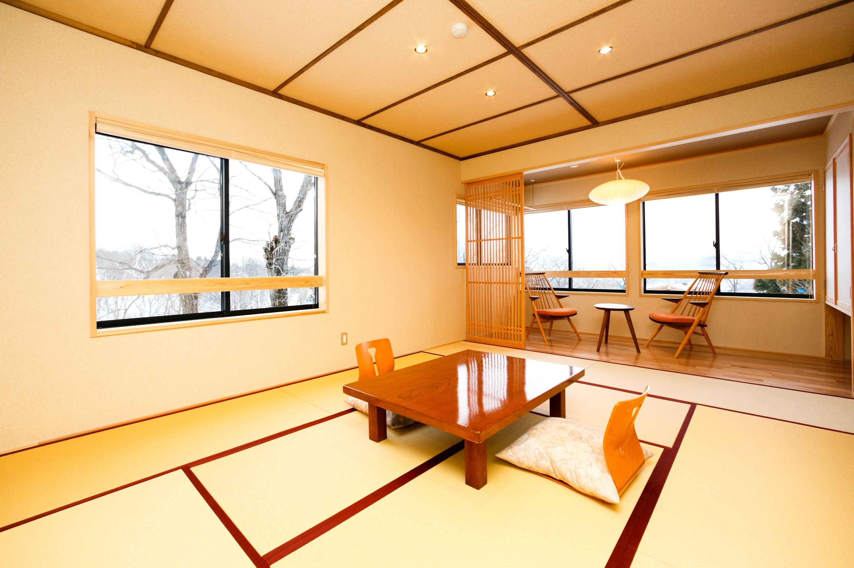 Quarto (Japanese-style, 10 tatami mats) | Cofres nos quartos, individualmente mobiliados, Wi-Fi de cortesia