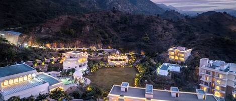 Façade de l’hébergement