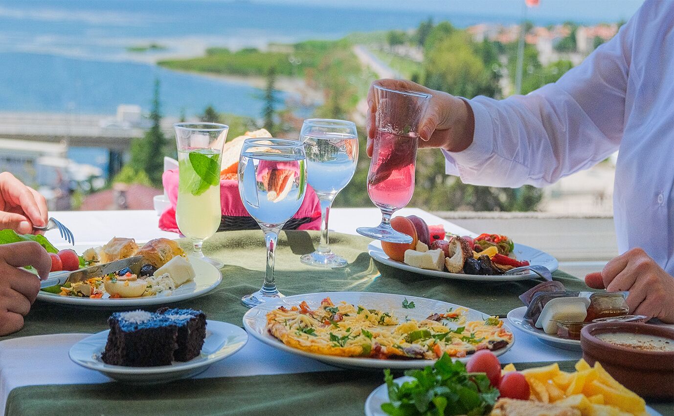 breakfast, lunch, dinner served; turkish cuisine