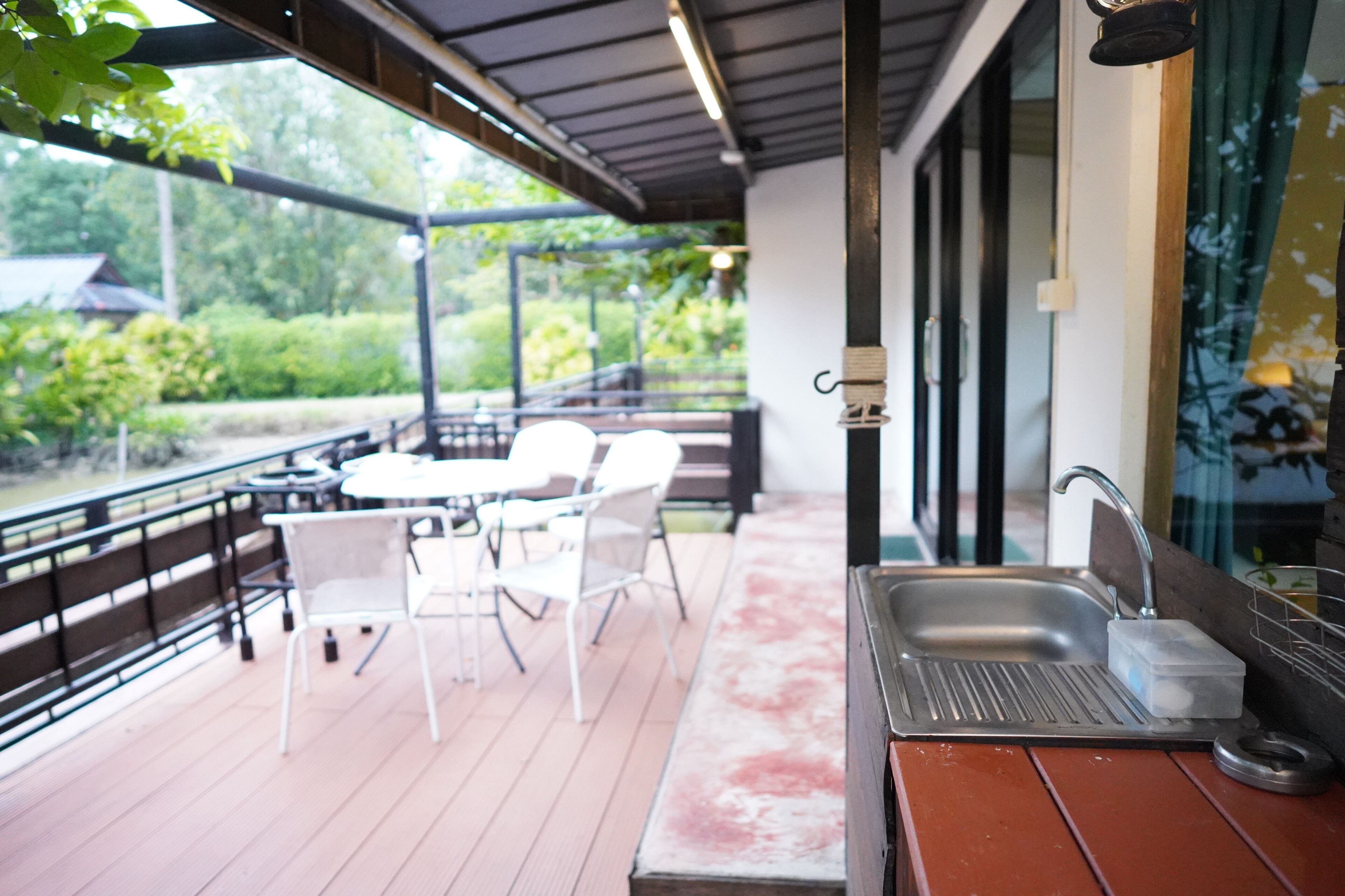 Family Cabin | Terrace/patio