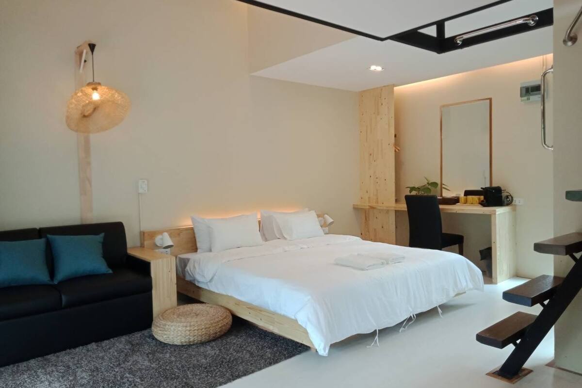Cabaña familiar | Wifi gratis, decoración individual, mobiliario individual y ropa de cama